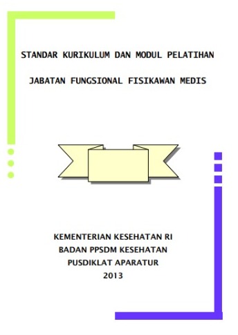 Standar Kurikulum Dan Modul Pelatihan Jabatan Fungsional Fisikawan ...